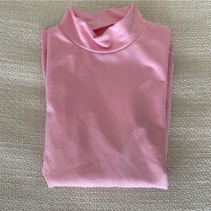 Nike Girls Active Pink Mock Neck